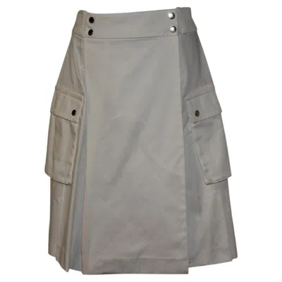 Pre-owned Ports 1961 Ports Skirt Size 42 In Gray