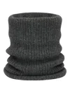 Ports 1961 Ribbed Knit Neck Warmer In Gray