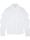 Ports 1961 Ruffle-detailing Shirt In White