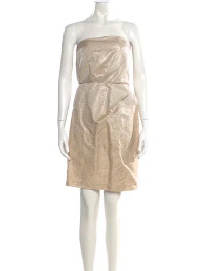 Pre-owned Ports 1961 Silk Mini Dress