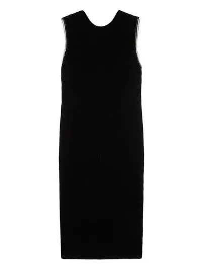 Ports 1961 Sleeveless Midi Dress In Black