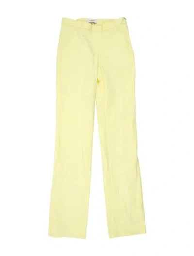 Pre-owned Ports 1961 Straight Leg Pants In Yellow