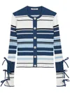 Ports 1961 Striped Sweater In Blue