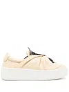 Ports 1961 Two-tone Knot-detail Loafers In Neutrals