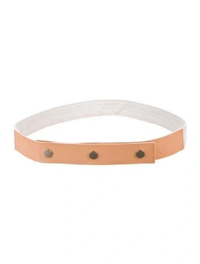 Pre-owned Ports 1961 Waist Belt In Silver