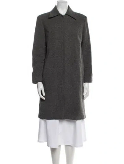 Pre-owned Ports 1961 Wool Coat In Gray