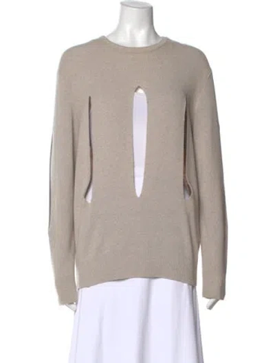 Pre-owned Ports 1961 Wool Crew Neck Sweater In Neutral