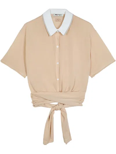 Ports 1961 Wrap Polo Top