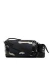 Ports V Camouflage Pattern Logo-print Bag In Blue