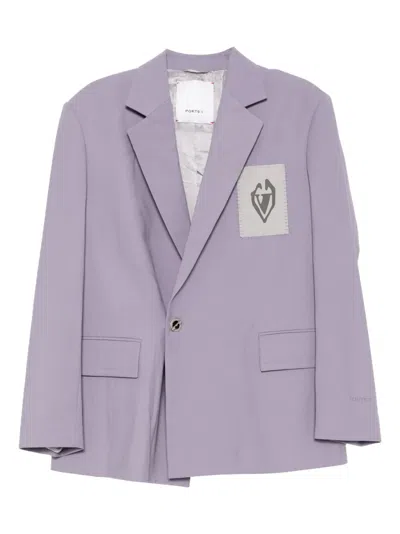 Ports V Heartfelt Elegance Blazer In Purple
