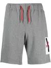 Ports V Joggingshorts Mit Logo-patch In Grey