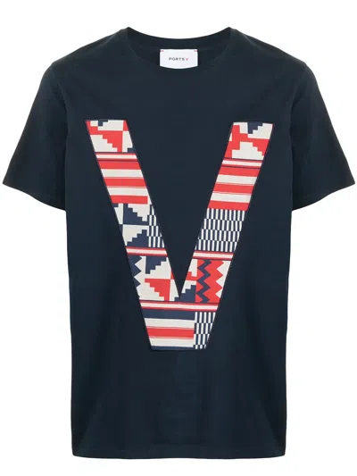 PORTS V V LOGO T-SHIRT