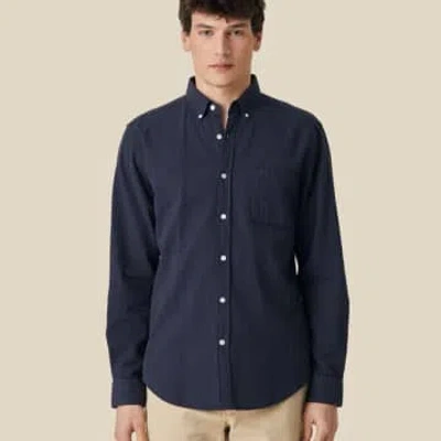 PORTUGUESE FLANNEL ATLANTICO SHIRT NAVY