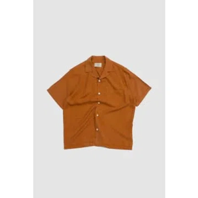 Portuguese Flannel Dogtown Shirt Cinnamon In Brown