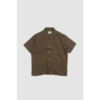 Portuguese Flannel Dogtown Shirt Olive In Green