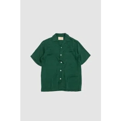 Portuguese Flannel Finger Print Shirt Green