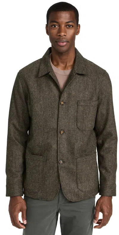 Portuguese Flannel Labura Shirt Jacket Brown Xl