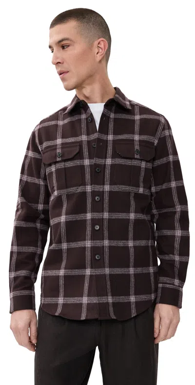 Portuguese Flannel Log Cotton Plaid Overshirt Multi Color