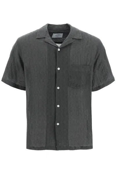 Portuguese Flannel Nori Shirt In Grey