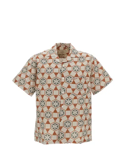Portuguese Flannel Pavement Geometric-pattern Shirt In Multi