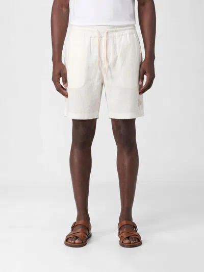 Portuguese Flannel Shorts Men In White