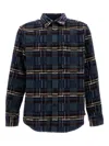 Portuguese Flannel Virgo Ii Button Patch-pocket Shirt In Multi