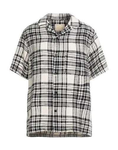 Portuguese Flannel Woman Shirt Black Size M Cotton