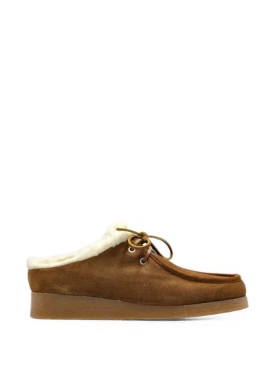 Posa Dolomiti Lace-up Mules In Brown