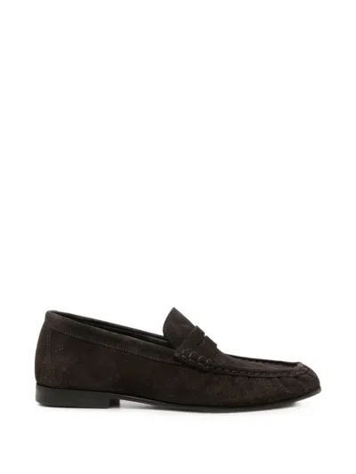 Posa Penny-strap Loafers In Multi