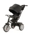 Posh Baby And Out Peak  Kids Bentley Trike 6 In 1 Convertible Stroller Trike In Black