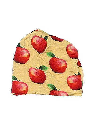 Pre-owned Posh Peanut Babies' Beanie Hat In Yellow