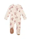 Posh Peanut Boys' Bernard Footie - Baby In Neutral