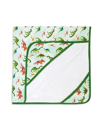 Posh Peanut Boys' Buddy Hooded Towel In Green