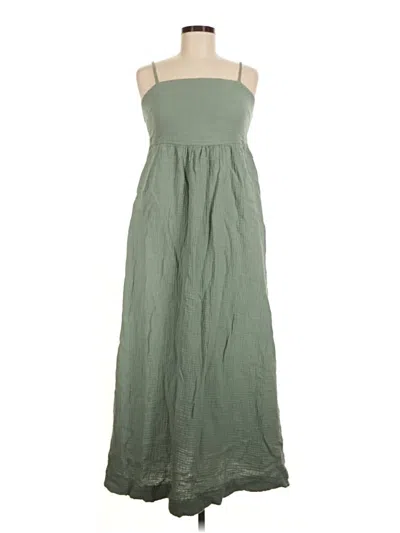 Pre-owned Posh Peanut Casual Dress In Green