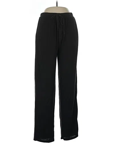 Pre-owned Posh Peanut Casual Pants In Black
