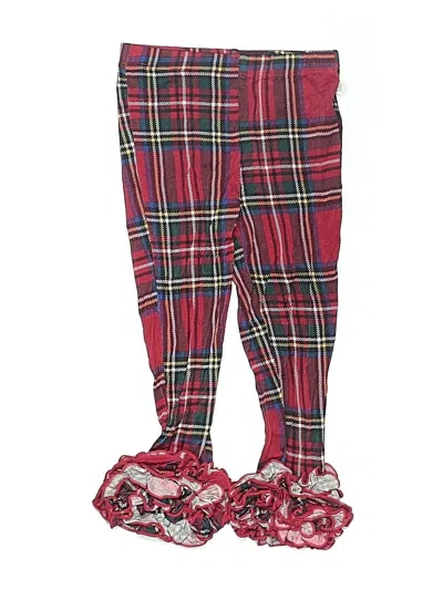 Pre-owned Posh Peanut Kids' Casual Pants In Red