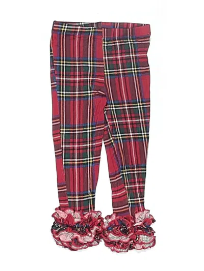 Pre-owned Posh Peanut Kids' Casual Pants In Red