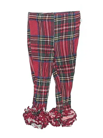 Pre-owned Posh Peanut Kids' Casual Pants In Red