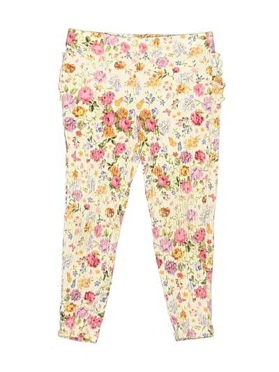 Pre-owned Posh Peanut Kids' Casual Pants In Yellow