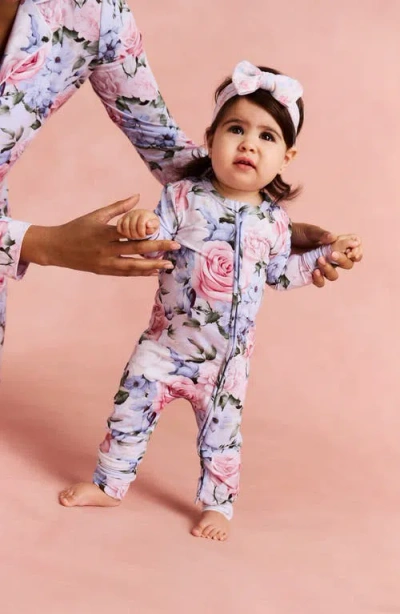 Posh Peanut Babies'  Fitted Convertible One-piece Pajamas In Multi