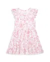 Posh Peanut Girls' Antoinette Ruffled Twirl Dress - Little Kid, Big Kid In Pink