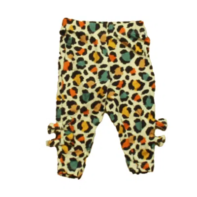 Posh Peanut Kids'  Girls Beige Leopard Leggings In Multi