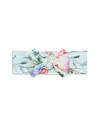 Posh Peanut Girls' Floral Print Headwrap - Baby In Multi