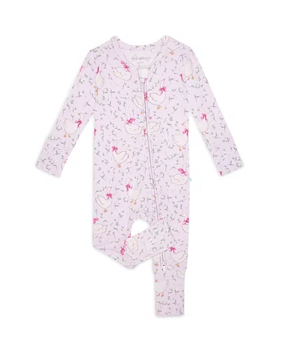 Posh Peanut Girls' Goose Blossoms One Piece Coverall - Baby In Multi