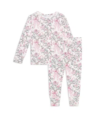 Posh Peanut Girls' Irene Classic Pajama Set - Little Kid In Multi