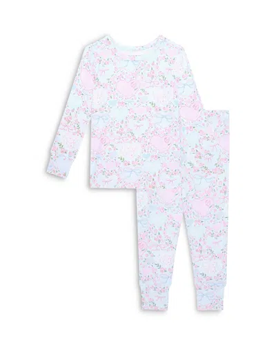 Posh Peanut Girls' Josephine Classic Pajama Set - Little Kid In Neutral
