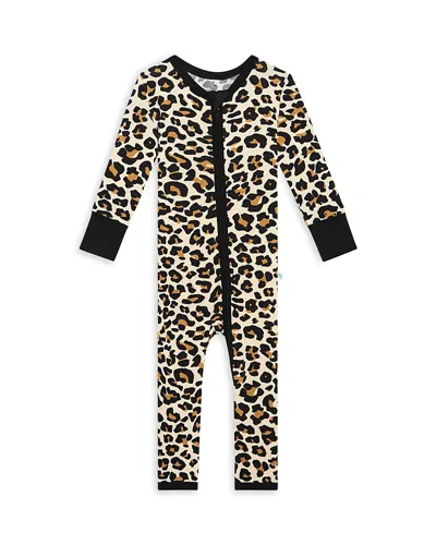 Posh Peanut Girls' Lana Leopard Convertible One Piece - Baby In Animal Print
