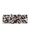 Posh Peanut Girls' Lana Leopard Print Headwrap - Baby In Multi