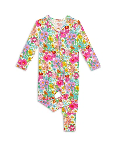 Posh Peanut Girls' Margie Convertible One Piece Coverall Footie - Baby In Multi