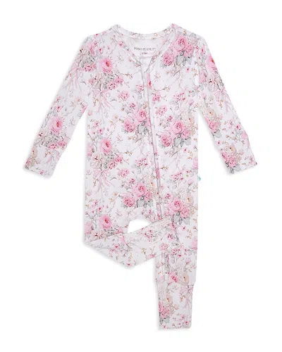 Posh Peanut Girls' Roberta Convertible One Piece - Baby In Multi